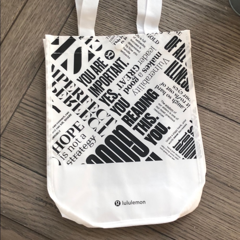 Lululemon Shopping Bag